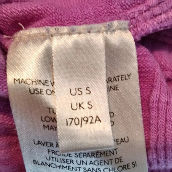 We The Free By Free People Cooper Tank Top Purple Racerback Size S - Picture 7 of 8